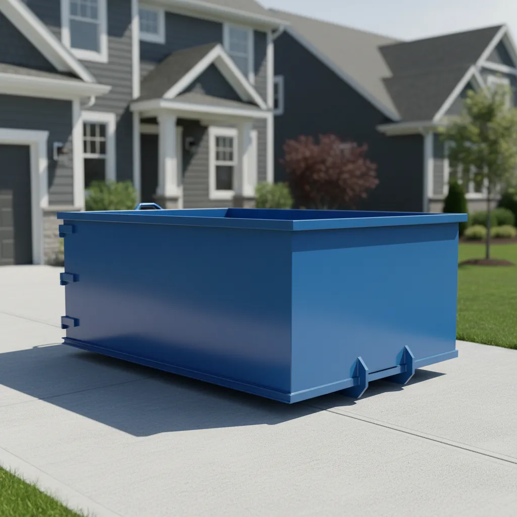 15 yard dumpster rental square