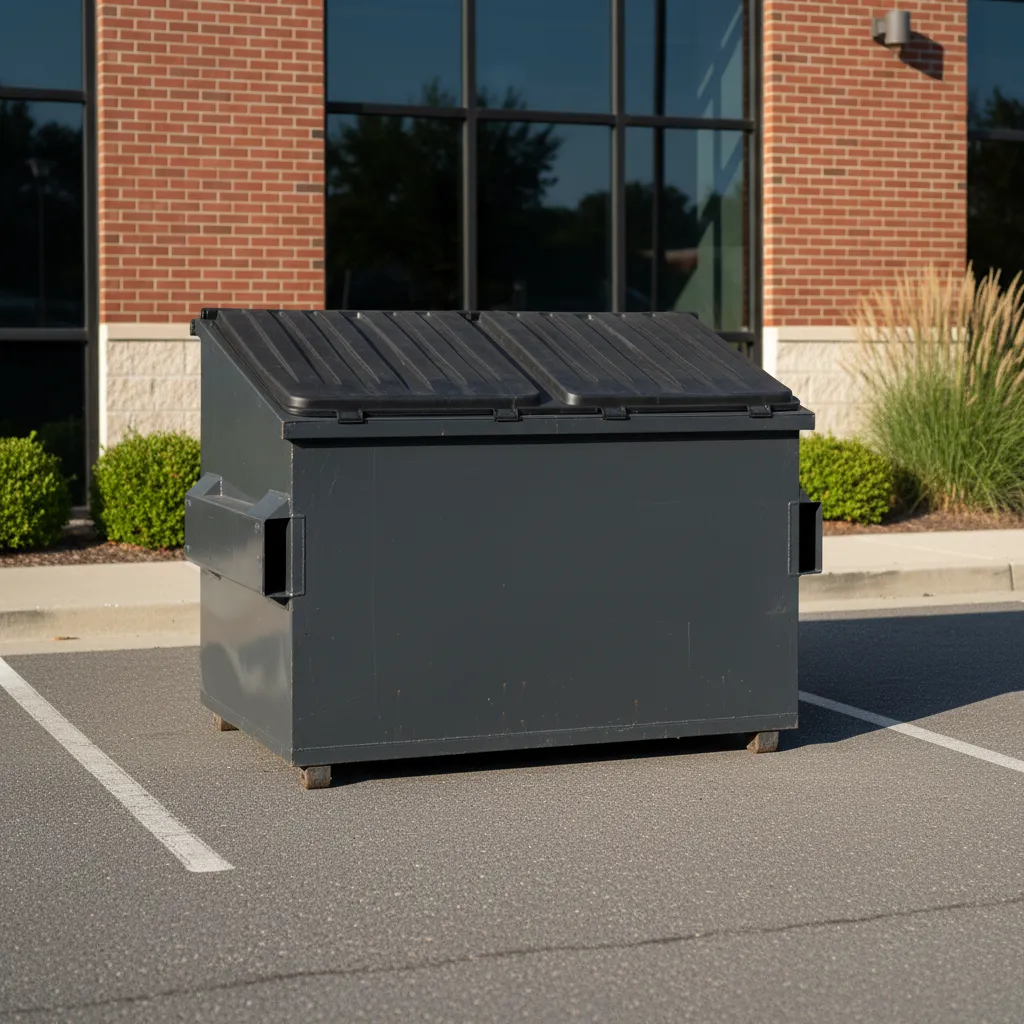 commercial dumpster rental square