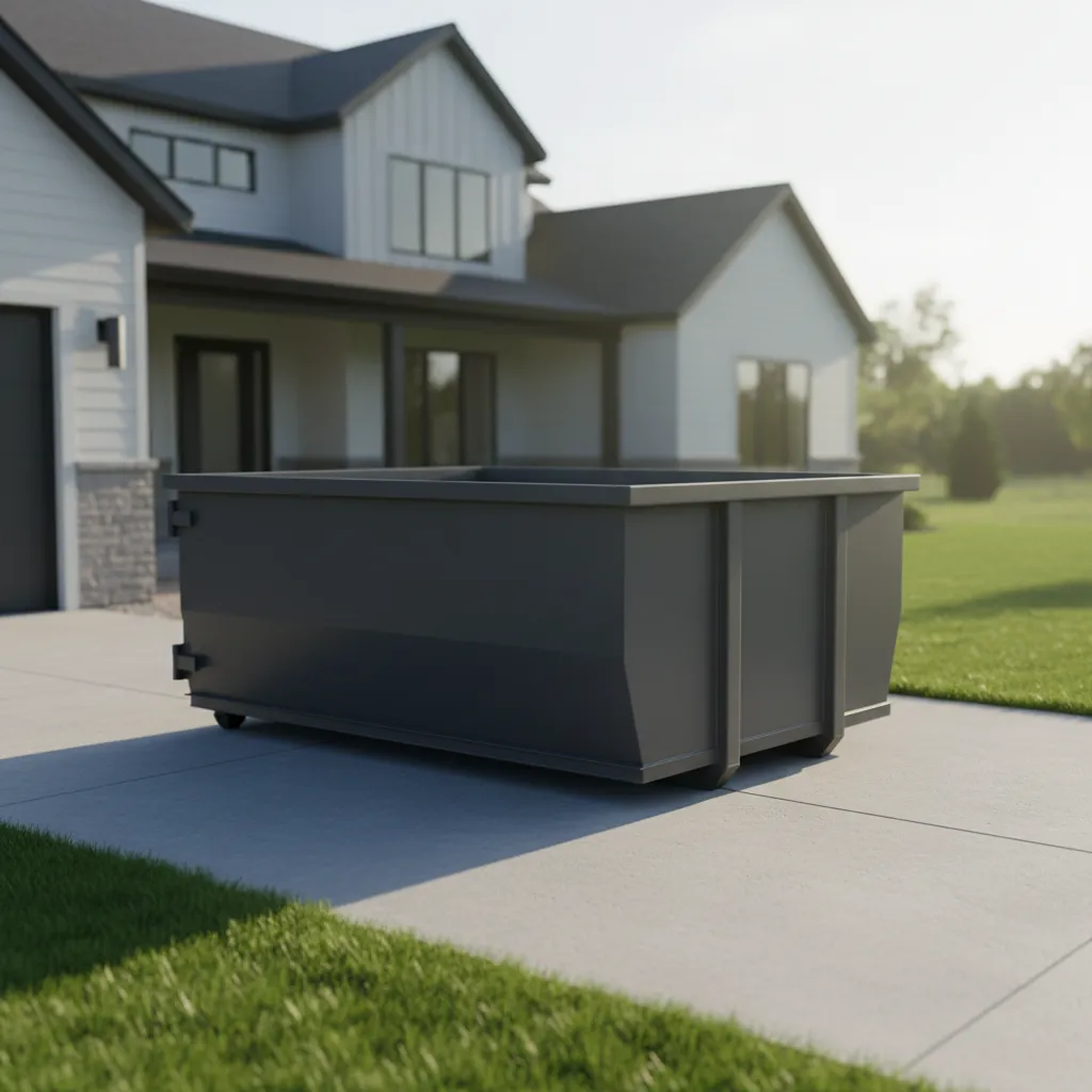 residential dumpster rental square